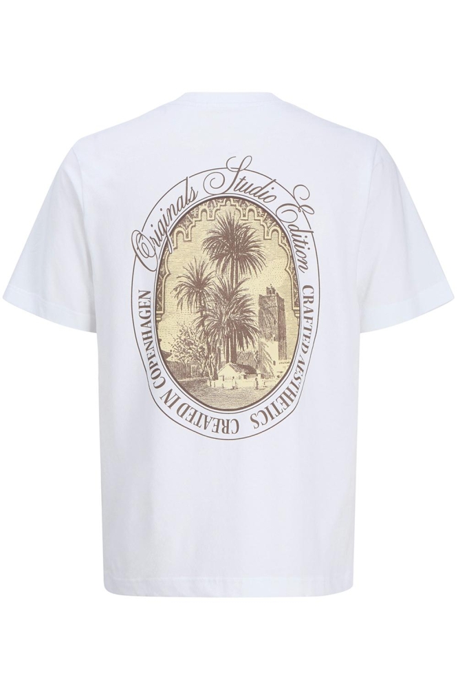 JORHYDRA BACK TEE SS CREW NECK SE25 12277569 BRIGHT WHITE